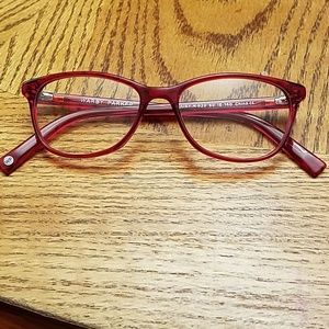 Warby parker super cute red glasses